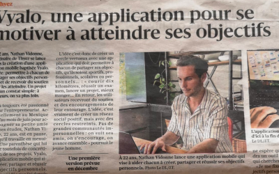 Vyalo dans Le Dauphiné Libéré